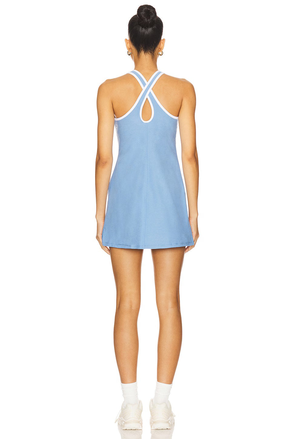 Robe de tennis pour femmes avec intérieur court Golf Badminton Skorts Backless Cross Tracksuits filles tennis  Golf Yoga Dresses S-XL Soldes-ShopOnline